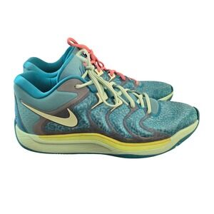 Nike KD 13 TB Promo Blue Teal Pink Basketball Shoes Men's Size 13